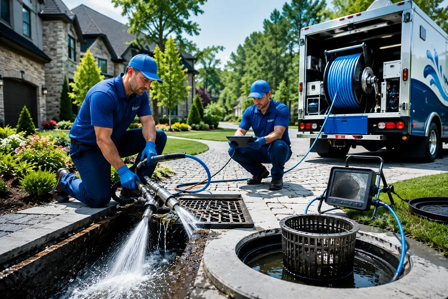 Local outdoor drain cleaning professionals in Bethesda, OH