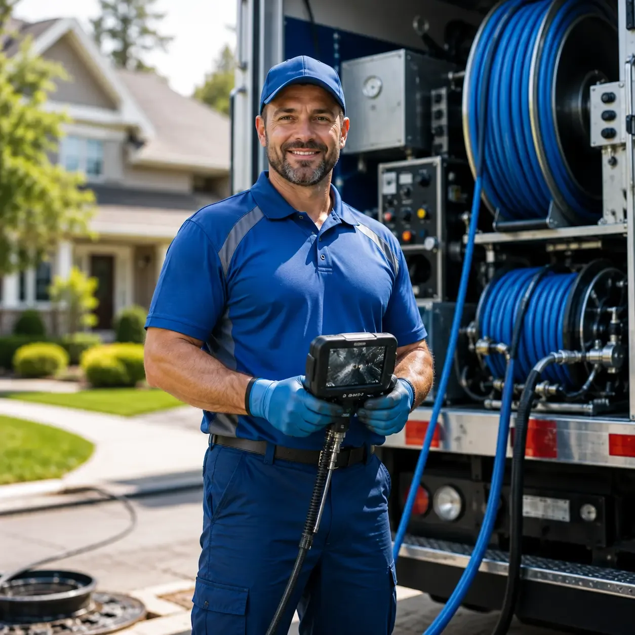 Local outdoor drain cleaning specialists in Bethesda, OH